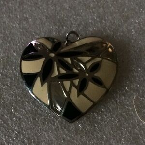 Vintage enamel pendent